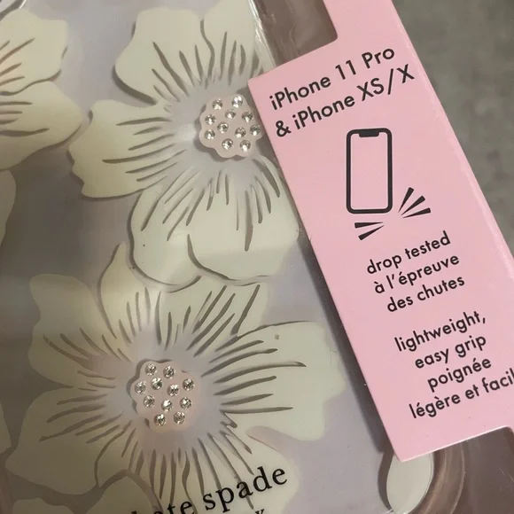 Kate Spade New York Hardshell Floral Case for‎ iPhone 11 Pro & iphone XS/X 5.8". - Picture 2 of 2